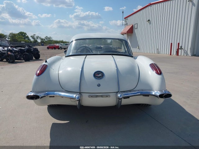 46067409 :رقم المزاد ، J58S108846 vin ، 1958 Chevrolet Corvette مزاد بيع