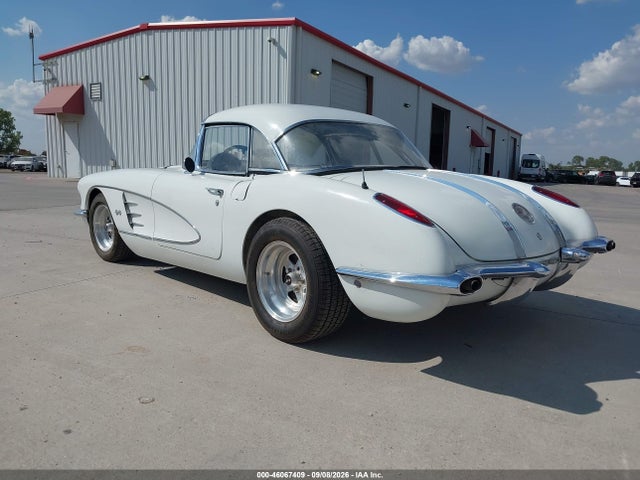 46067409 :رقم المزاد ، J58S108846 vin ، 1958 Chevrolet Corvette مزاد بيع