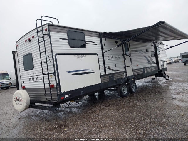 2020 Forest River Puma 31qbbh მანქანა იყიდება აუქციონზე, vin: 4X4TPUG2XLP083062, აუქციონის ნომერი: 46067423