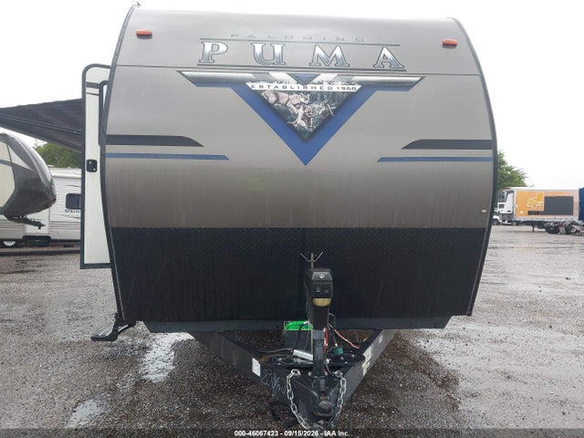 2020 Forest River Puma 31qbbh მანქანა იყიდება აუქციონზე, vin: 4X4TPUG2XLP083062, აუქციონის ნომერი: 46067423