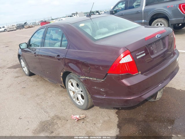 Продаж на аукціоні авто 2012 Ford Fusion Se, vin: 3FAHP0HA7CR365054, номер лоту: 46067494