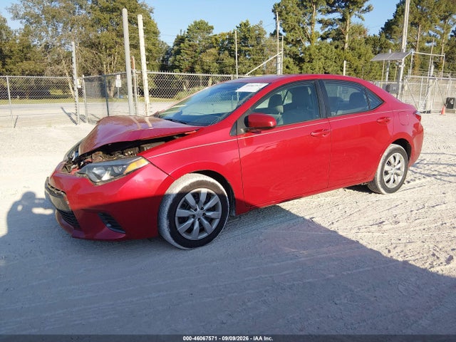 46067571 :رقم المزاد ، 2T1BURHE9GC683723 vin ، 2016 Toyota Corolla Le مزاد بيع