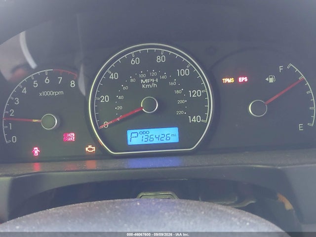 Aukcja sprzedaży 2009 Hyundai Elantra Gls, vin: KMHDU46D49U716327, numer aukcji: 46067600