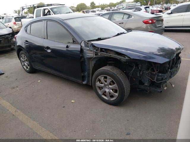 46067643 :رقم المزاد ، JM1BM1J70G1344740 vin ، 2016 Mazda Mazda3 I Sport مزاد بيع