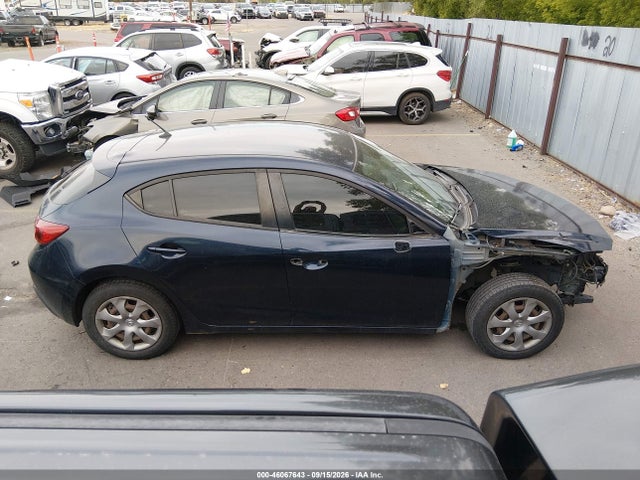 46067643 :رقم المزاد ، JM1BM1J70G1344740 vin ، 2016 Mazda Mazda3 I Sport مزاد بيع