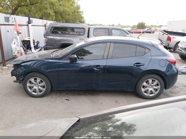 46067643 :رقم المزاد ، JM1BM1J70G1344740 vin ، 2016 Mazda Mazda3 I Sport مزاد بيع