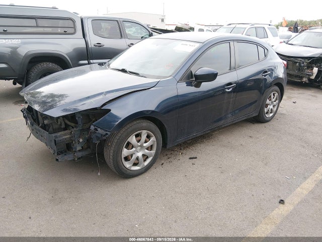 46067643 :رقم المزاد ، JM1BM1J70G1344740 vin ، 2016 Mazda Mazda3 I Sport مزاد بيع