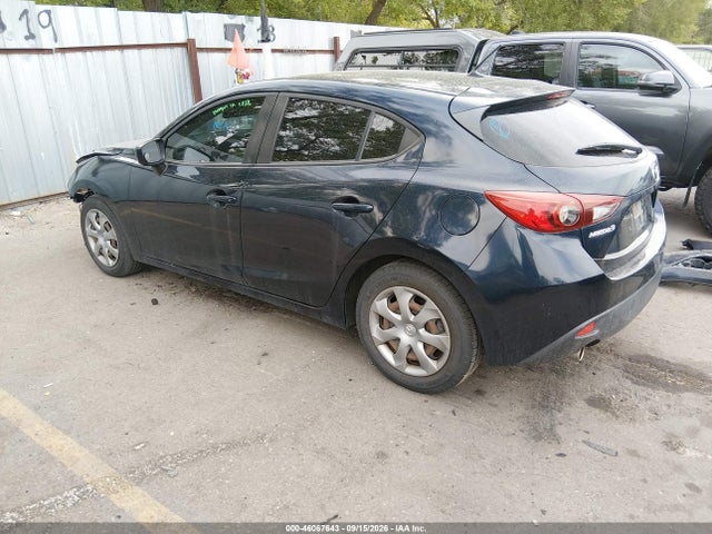 46067643 :رقم المزاد ، JM1BM1J70G1344740 vin ، 2016 Mazda Mazda3 I Sport مزاد بيع