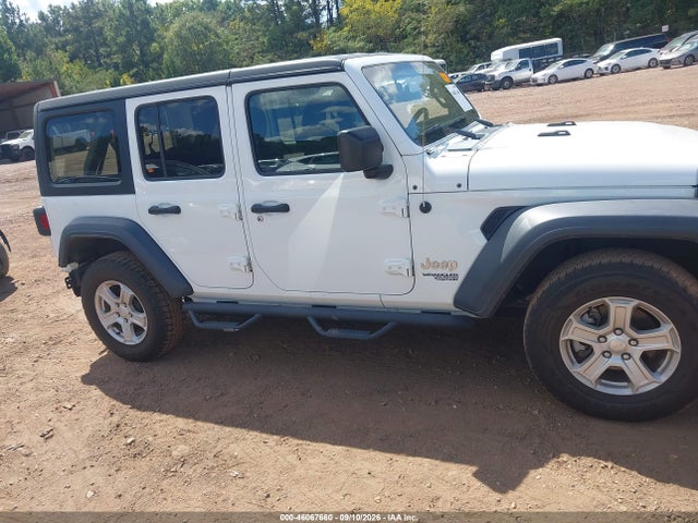 Aukcja sprzedaży 2019 Jeep Wrangler Unlimited Sport S 4x4, vin: 1C4HJXDN6KW588372, numer aukcji: 46067660