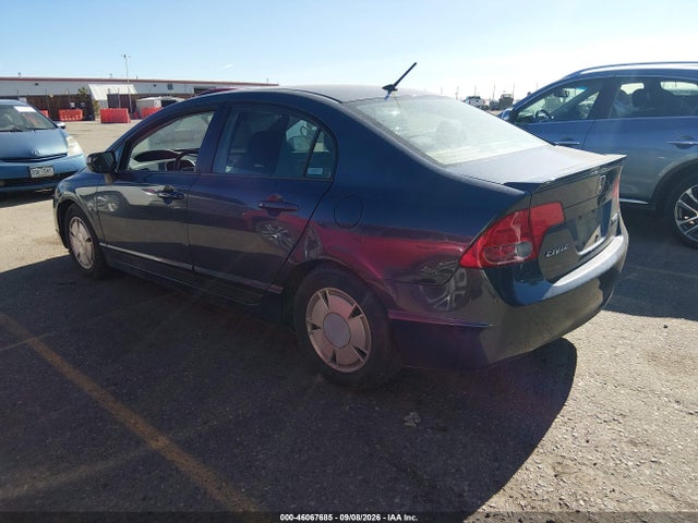46067685 :رقم المزاد ، JHMFA36298S030789 vin ، 2008 Honda Civic Hybrid مزاد بيع