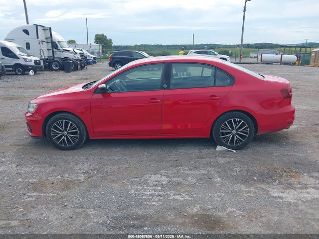 Auction sale of the 2018 Volkswagen Jetta 1.4t Se/1.4t Wolfsburg Edition, vin: 3VWDB7AJ8JM234491, lot number: 46067696