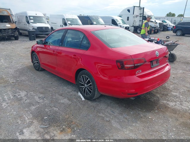 Auction sale of the 2018 Volkswagen Jetta 1.4t Se/1.4t Wolfsburg Edition, vin: 3VWDB7AJ8JM234491, lot number: 46067696