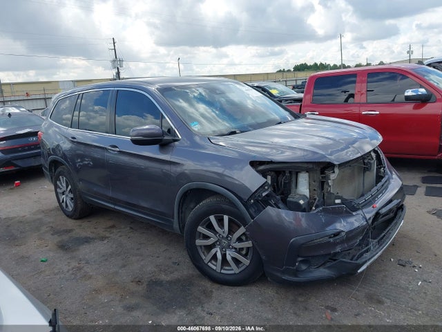 2019 Honda Pilot Ex მანქანა იყიდება აუქციონზე, vin: 5FNYF5H30KB033338, აუქციონის ნომერი: 46067698