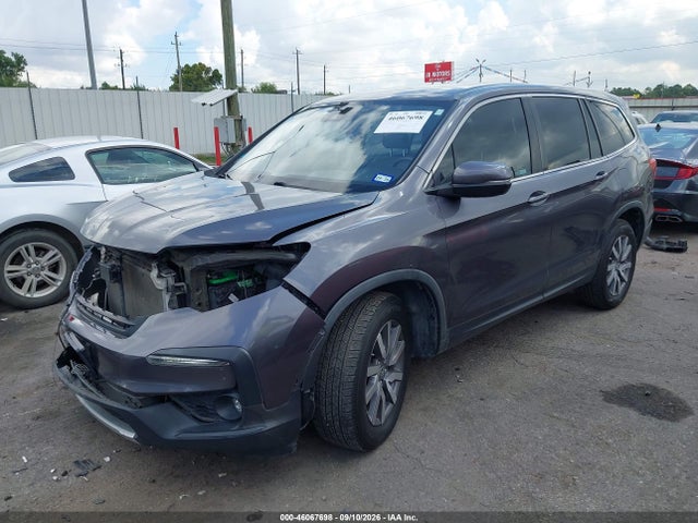 2019 Honda Pilot Ex მანქანა იყიდება აუქციონზე, vin: 5FNYF5H30KB033338, აუქციონის ნომერი: 46067698