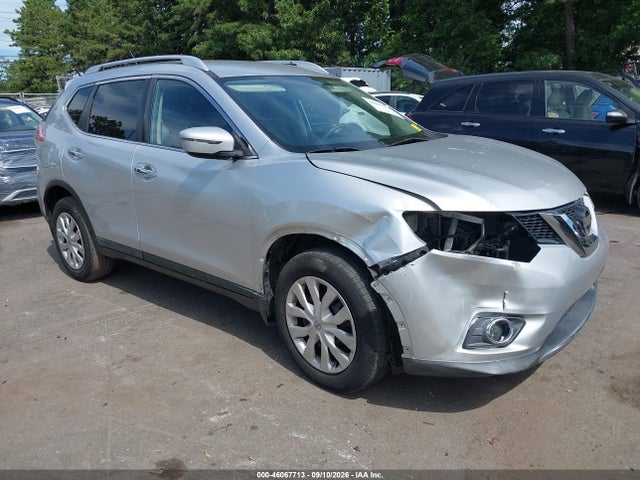 2016 Nissan Rogue Sv მანქანა იყიდება აუქციონზე, vin: KNMAT2MT2GP603643, აუქციონის ნომერი: 46067713
