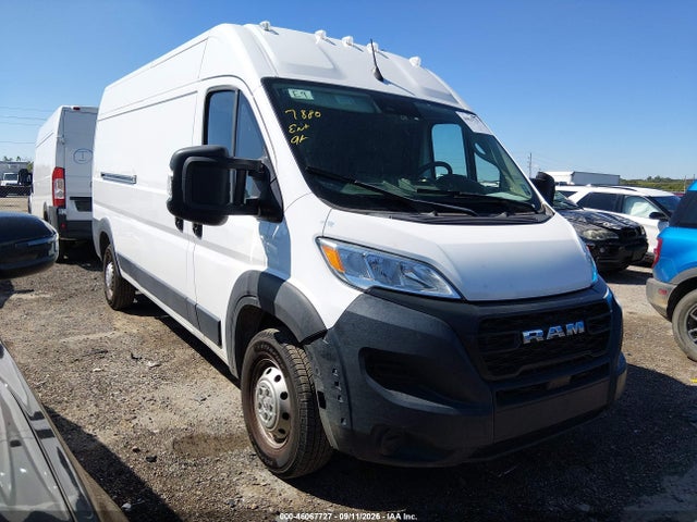 2023 Ram Promaster 2500 High Roof 159 Wb მანქანა იყიდება აუქციონზე, vin: 3C6LRVDG2PE588158, აუქციონის ნომერი: 46067727