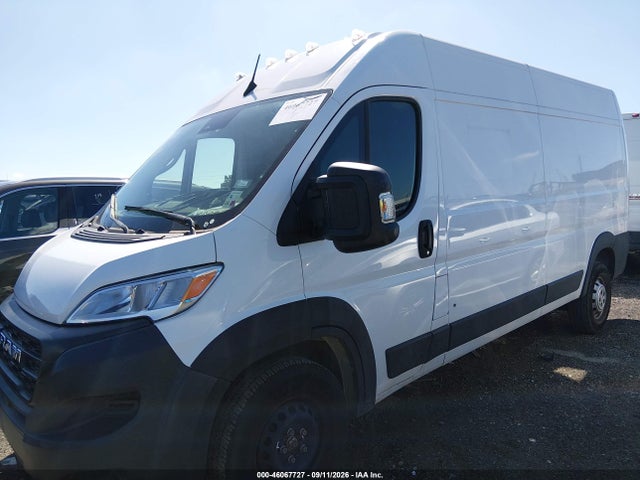2023 Ram Promaster 2500 High Roof 159 Wb მანქანა იყიდება აუქციონზე, vin: 3C6LRVDG2PE588158, აუქციონის ნომერი: 46067727