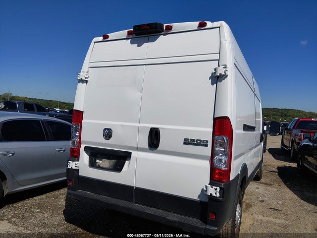 2023 Ram Promaster 2500 High Roof 159 Wb მანქანა იყიდება აუქციონზე, vin: 3C6LRVDG2PE588158, აუქციონის ნომერი: 46067727
