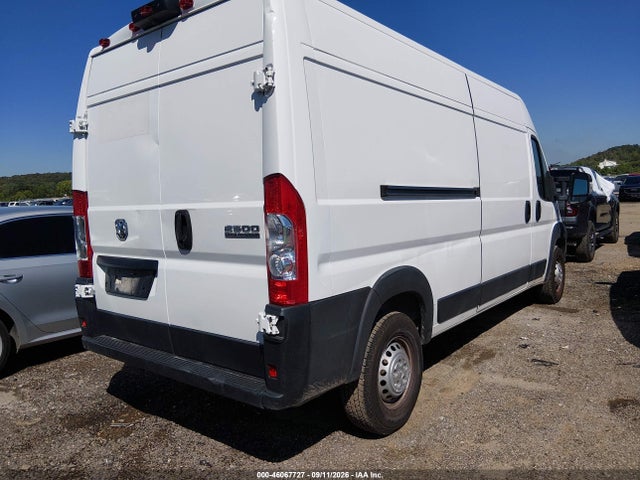 2023 Ram Promaster 2500 High Roof 159 Wb მანქანა იყიდება აუქციონზე, vin: 3C6LRVDG2PE588158, აუქციონის ნომერი: 46067727