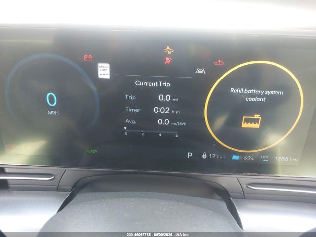 46067755 :رقم المزاد ، KM8HC3A61RU014604 vin ، 2024 Hyundai Kona Electric Sel مزاد بيع