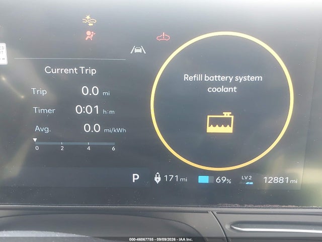 46067755 :رقم المزاد ، KM8HC3A61RU014604 vin ، 2024 Hyundai Kona Electric Sel مزاد بيع