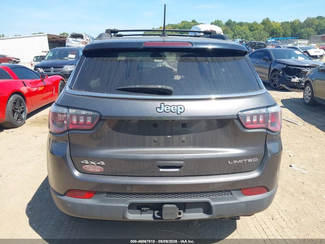 2018 Jeep Compass Limited 4x4 მანქანა იყიდება აუქციონზე, vin: 3C4NJDCB8JT351489, აუქციონის ნომერი: 46067818