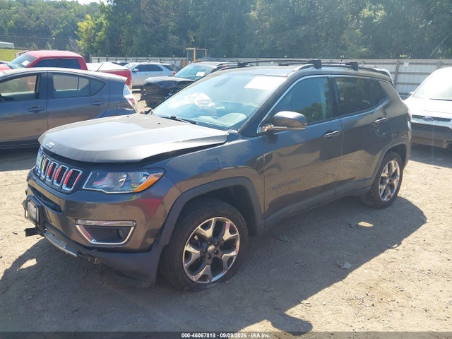 2018 Jeep Compass Limited 4x4 მანქანა იყიდება აუქციონზე, vin: 3C4NJDCB8JT351489, აუქციონის ნომერი: 46067818