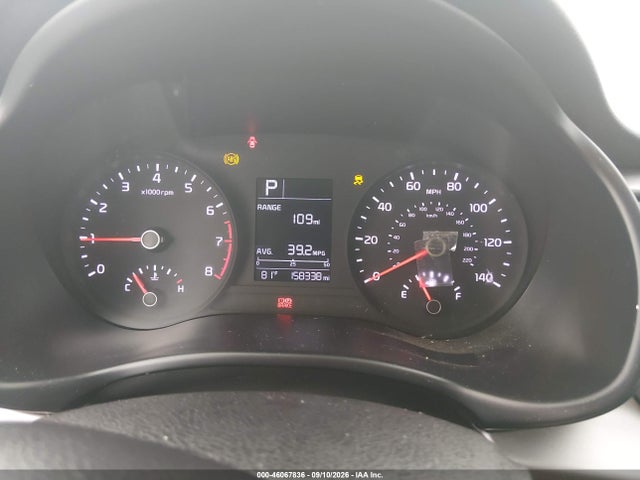 46067836 :رقم المزاد ، 3KPA24AB9KE254337 vin ، 2019 Kia Rio S مزاد بيع