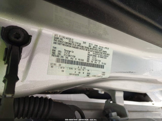Ford FOCUS SE 2015 1FADP3F26FL249097 Image 9