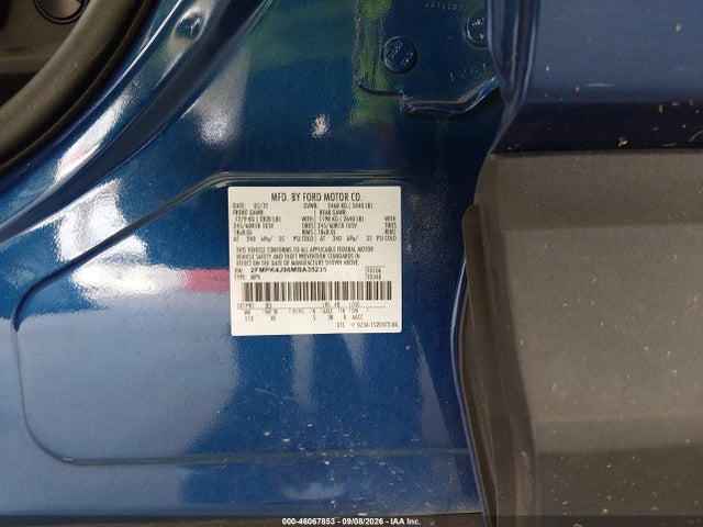Aukcja sprzedaży 2021 Ford Edge Sel, vin: 2FMPK4J96MBA35235, numer aukcji: 46067853