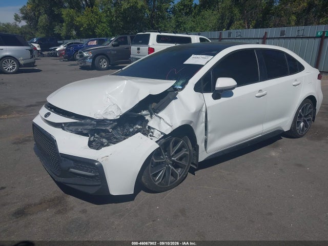 46067902 :رقم المزاد ، 5YFT4MCE4NP107257 vin ، 2022 Toyota Corolla Xse مزاد بيع