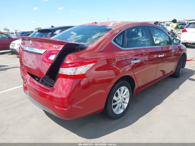 2015 Nissan Sentra Sv მანქანა იყიდება აუქციონზე, vin: 3N1AB7AP5FY349630, აუქციონის ნომერი: 46067973