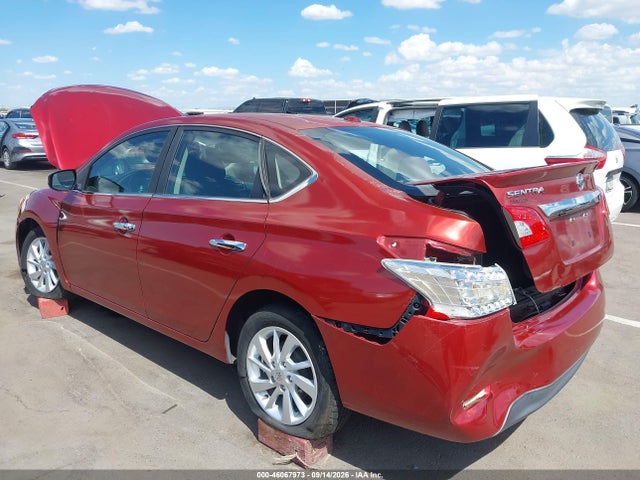 2015 Nissan Sentra Sv მანქანა იყიდება აუქციონზე, vin: 3N1AB7AP5FY349630, აუქციონის ნომერი: 46067973