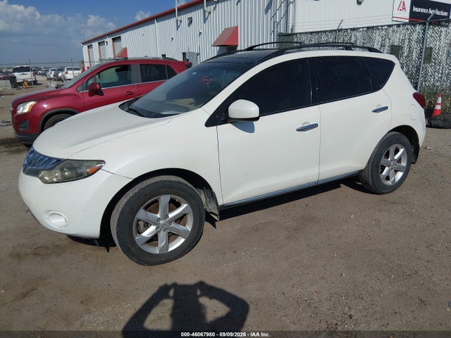 2009 Nissan Murano Sl მანქანა იყიდება აუქციონზე, vin: JN8AZ18UX9W018818, აუქციონის ნომერი: 46067980