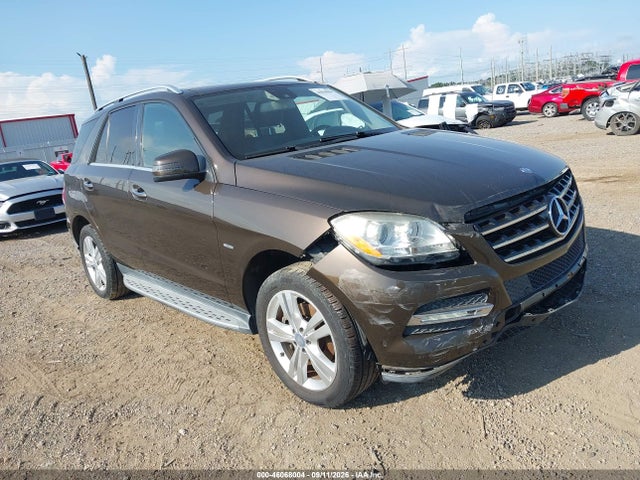 Продаж на аукціоні авто 2012 Mercedes-benz Ml 350 4matic, vin: 4JGDA5HB5CA035936, номер лоту: 46068004