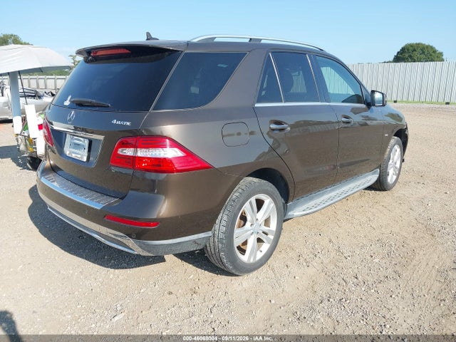 Продаж на аукціоні авто 2012 Mercedes-benz Ml 350 4matic, vin: 4JGDA5HB5CA035936, номер лоту: 46068004