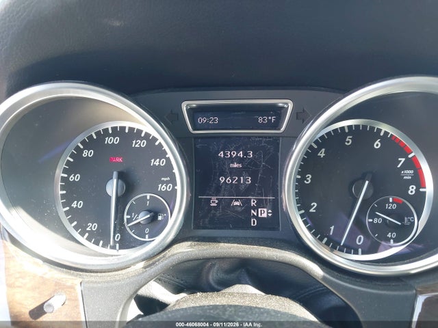 Продаж на аукціоні авто 2012 Mercedes-benz Ml 350 4matic, vin: 4JGDA5HB5CA035936, номер лоту: 46068004