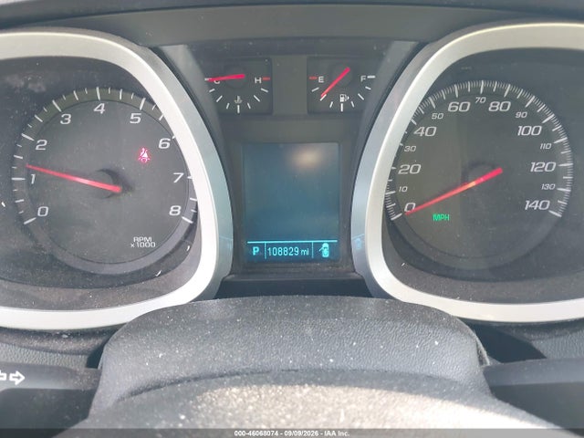 46068074 :رقم المزاد ، 2GNALDEK2D6326481 vin ، 2013 Chevrolet Equinox 1lt مزاد بيع