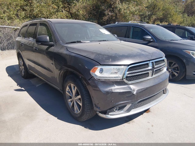 2015 Dodge Durango Limited მანქანა იყიდება აუქციონზე, vin: 1C4RDHDGXFC729079, აუქციონის ნომერი: 46068190