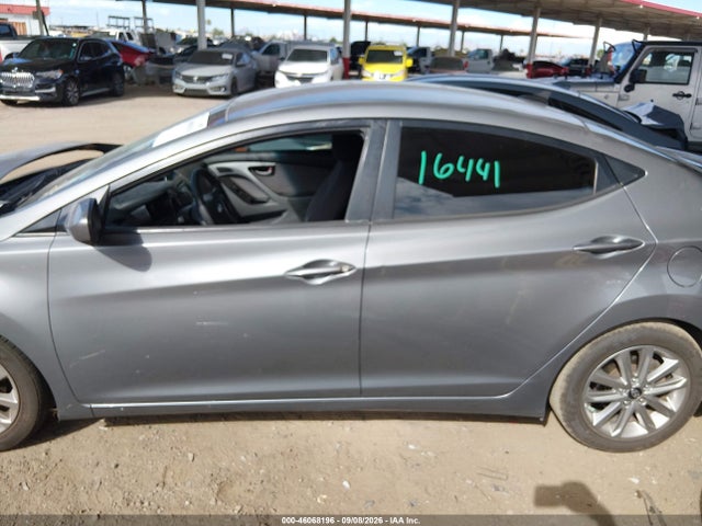2014 Hyundai Elantra Se მანქანა იყიდება აუქციონზე, vin: 5NPDH4AE9EH489519, აუქციონის ნომერი: 46068196