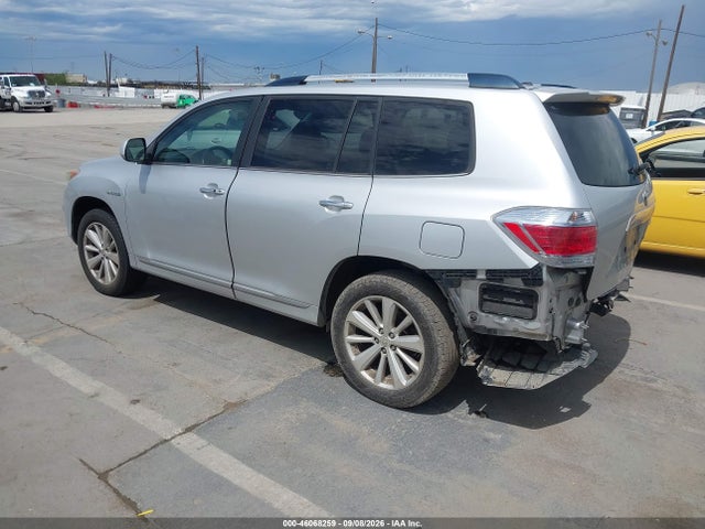 Aukcja sprzedaży 2012 Toyota Highlander Hybrid Limited V6, vin: JTEDC3EH6C2005510, numer aukcji: 46068259