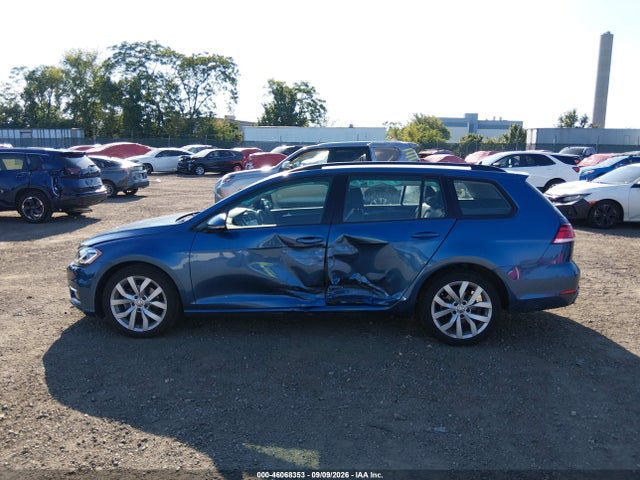 2019 Volkswagen Golf Sportwagen 1.4t S/1.4t Se მანქანა იყიდება აუქციონზე, vin: 3VWY57AU2KM508305, აუქციონის ნომერი: 46068353