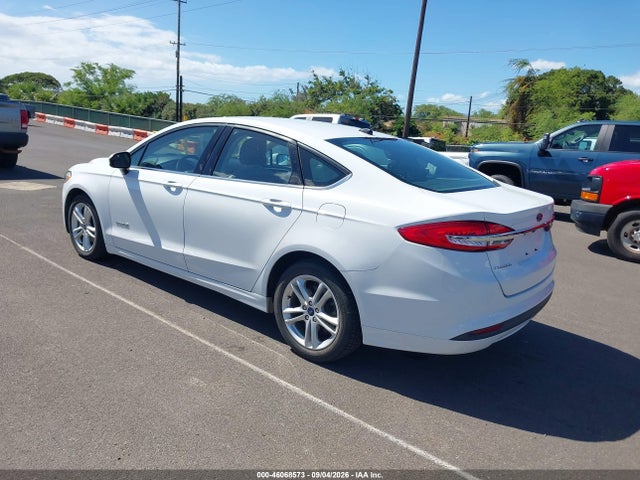 2018 Ford Fusion Hybrid S მანქანა იყიდება აუქციონზე, vin: 3FA6P0UU0JR243687, აუქციონის ნომერი: 46068573