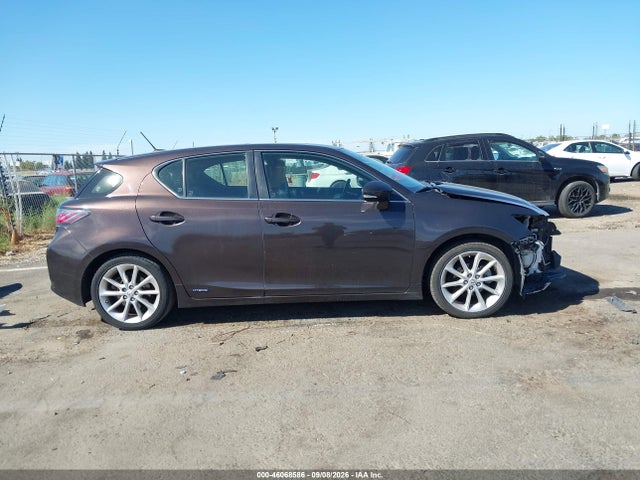2012 Lexus Ct 200h Premium მანქანა იყიდება აუქციონზე, vin: JTHKD5BHXC2110607, აუქციონის ნომერი: 46068586