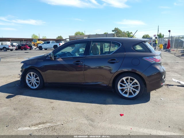 2012 Lexus Ct 200h Premium მანქანა იყიდება აუქციონზე, vin: JTHKD5BHXC2110607, აუქციონის ნომერი: 46068586