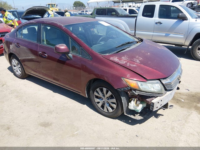 Aukcja sprzedaży 2012 Honda Civic Lx, vin: 2HGFB2F58CH543343, numer aukcji: 46068587