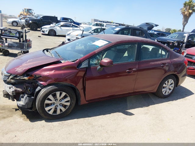 Aukcja sprzedaży 2012 Honda Civic Lx, vin: 2HGFB2F58CH543343, numer aukcji: 46068587