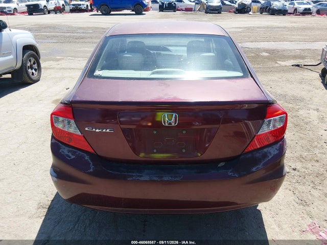 Aukcja sprzedaży 2012 Honda Civic Lx, vin: 2HGFB2F58CH543343, numer aukcji: 46068587