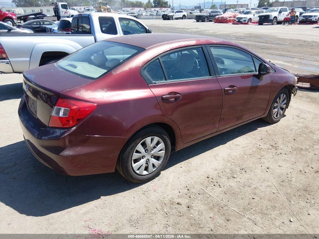 Aukcja sprzedaży 2012 Honda Civic Lx, vin: 2HGFB2F58CH543343, numer aukcji: 46068587