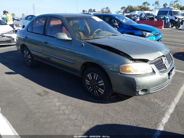 2006 Nissan Sentra 1.8s მანქანა იყიდება აუქციონზე, vin: 3N1CB51D86L528289, აუქციონის ნომერი: 46068651